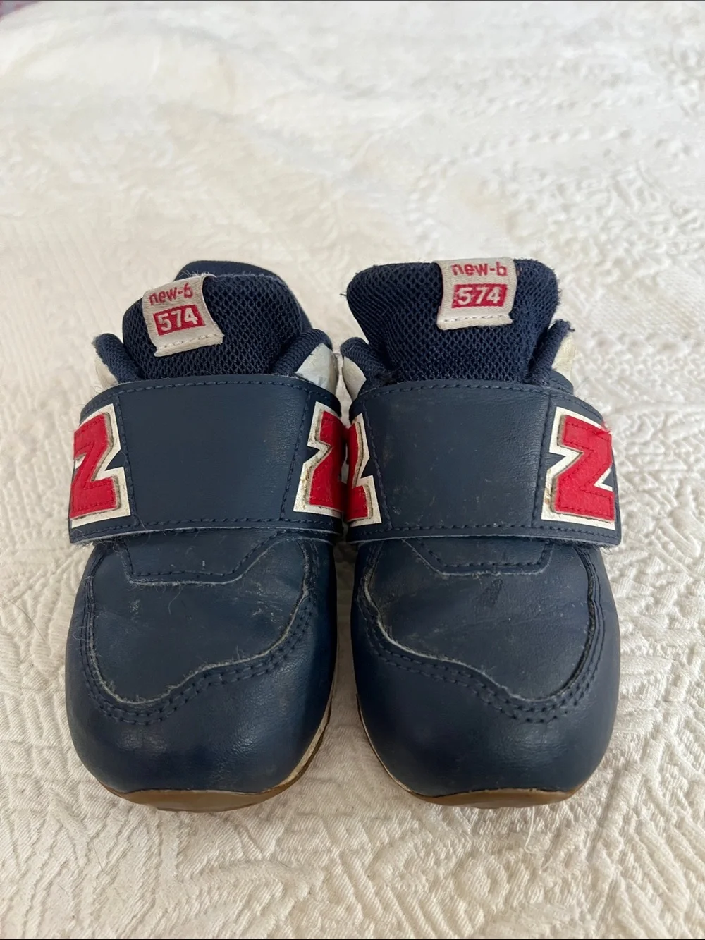New Balance Velcro Sneakers New-B 574 size 6.5 XW